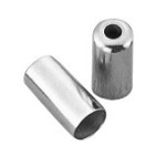 BOT115-3  koncovka otvorená 5mm, mosadzná pochromovná