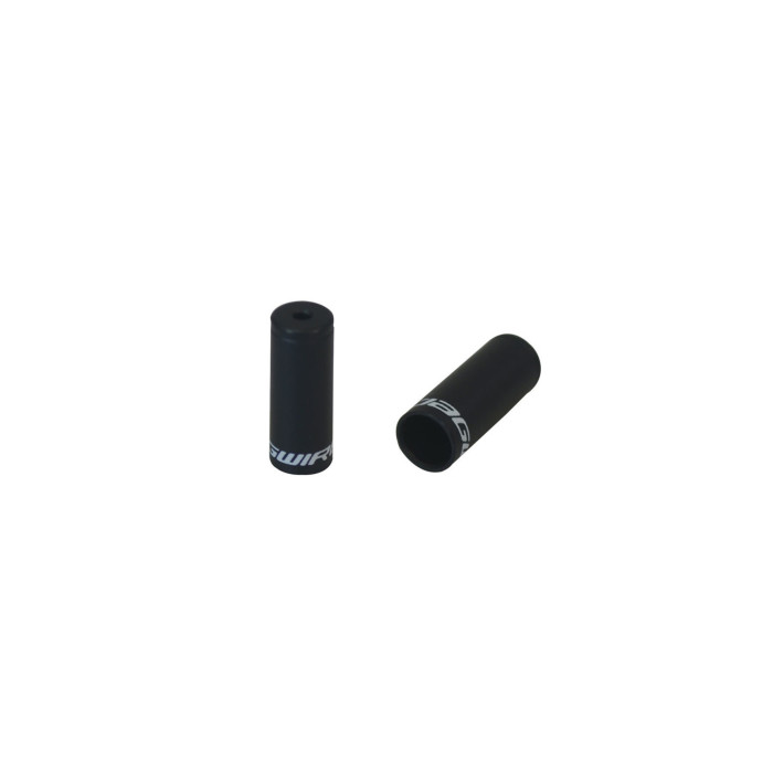 BOT1043-BJ koncovka otvorená 3mm, Al, čierna