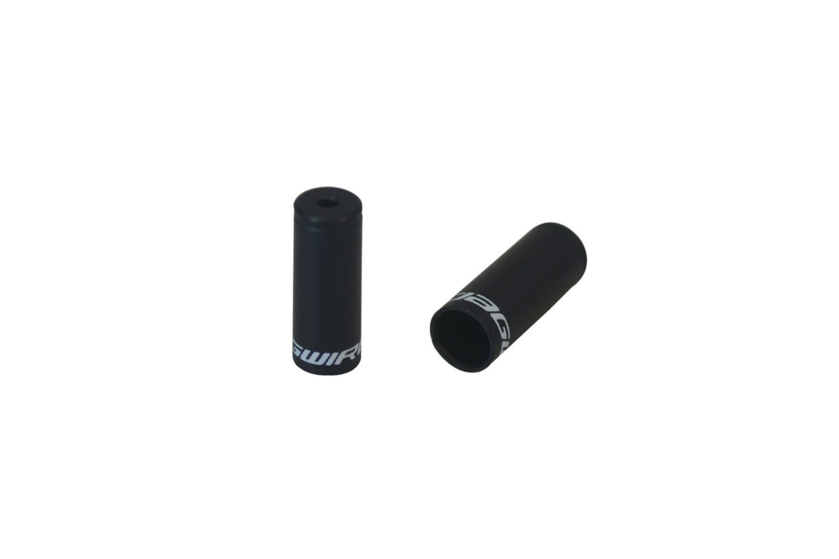 BOT1043-BJ koncovka otvorená 3mm, Al, čierna
