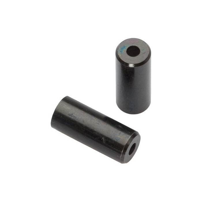 BOT115-4H koncovka otvorená 4mm, mosadzná čierna