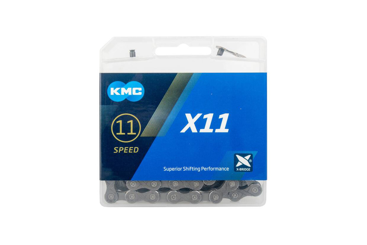 Reťaz KMC X11R, šedá, 11-kolo