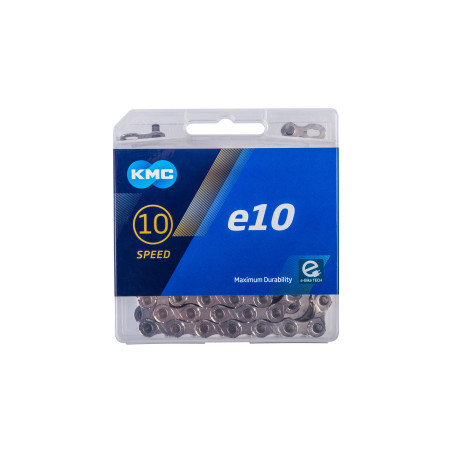 Reťaz KMC, e10, 10-kolo, silver
