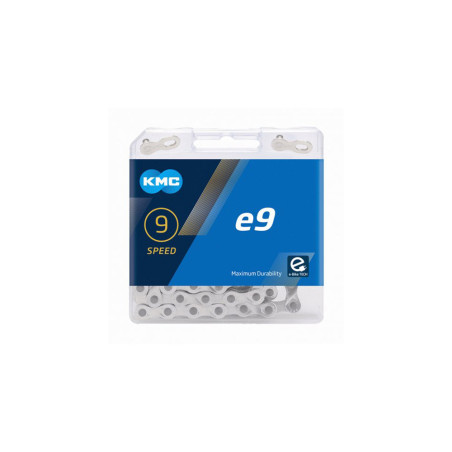 Reťaz e9 EPT, strieborná, 9-kolo, 136 čl.