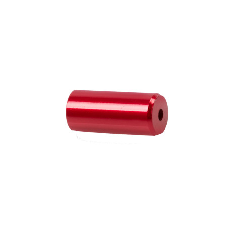 Koncovka radiaceho bowdenu, CNC, 4,1mm,červená