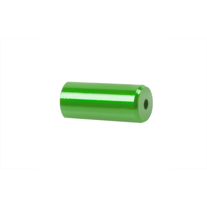 Koncovka radiaceho bowdenu, CNC, 4,1mm,zelená