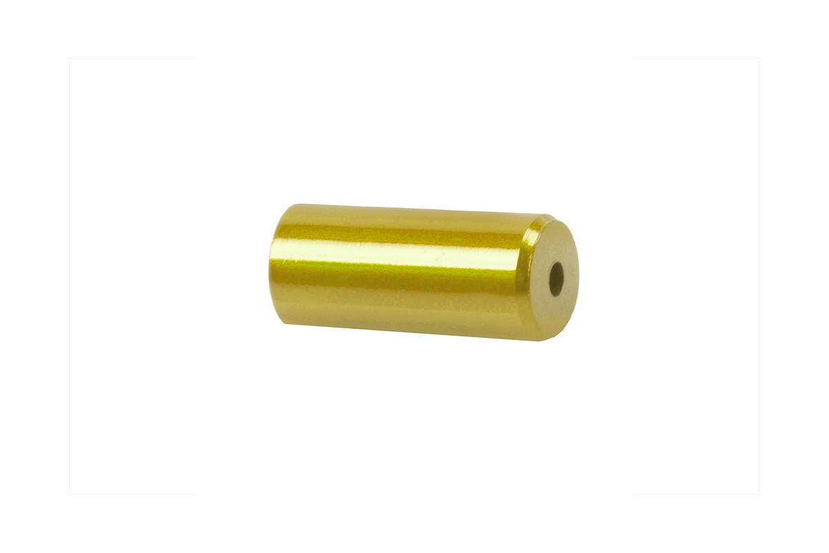 Koncovka radiaceho bowdenu, CNC, 4,1mm,zlatá