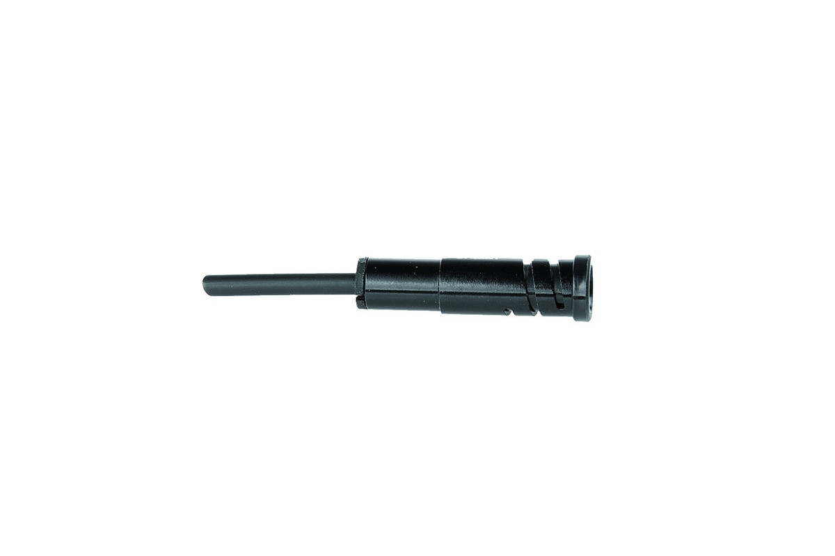 Koncovka radiaceho bowdenu s trubičkou, plast.,4mm, 10ks