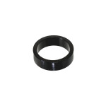 Dištančný krúžok 10mm, čierny