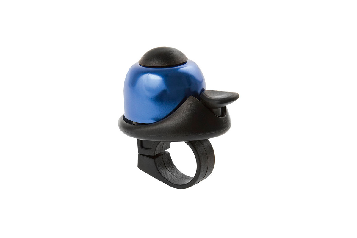 Zvonček mini BELL, na karte, modrý