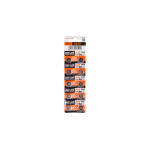 Batérie ploché alkalické LR44/AG13/L1154F,10ks na blistri