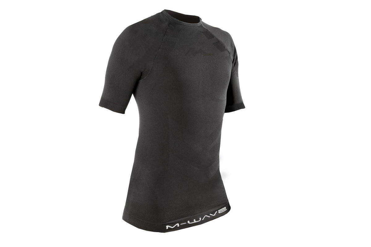 Tričko M-Wave, kr.rukáv, čierne, XS/S