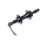 Náboj Z GULI, 32H, 135x146mm, viackolečko, QR, V-brake, čierny