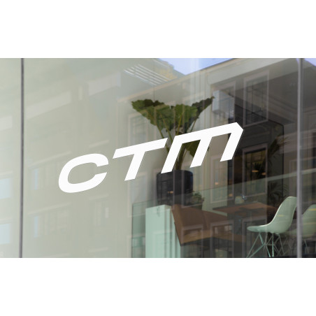Nálepka CTM - 700x170 mm, biela M