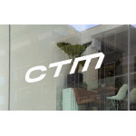 Nálepka CTM - 700x170 mm, biela M