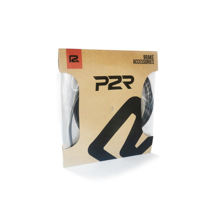 P2R RBCS F+R SS brzdový káblový set pre cestné bicykle (stainless steel)