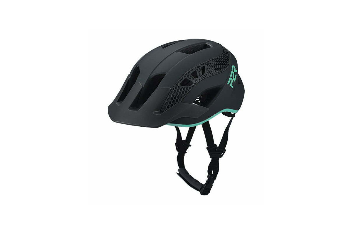 P2R ZENERO, M/L (59-61 cm), Charcoal/Turquoise