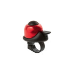 Zvonček mini BELL, na karte, červený