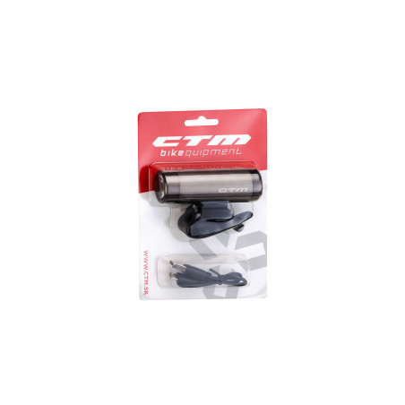 Osvetlenie predné CTM GUNMAN, USB, 400lm