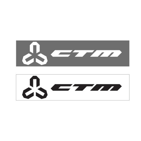 Nálepka CTM - 1400 x 240mm, biela L