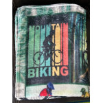 Deka s cyklo motívom