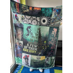 Deka s cyklo motívom