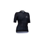 Dres CTM AURAE, na zips, dámsky, čierny piktogram, L
