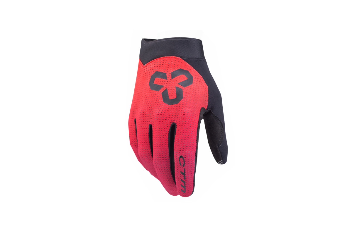 Rukavice CTM Ezen dlhe, M, červené