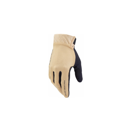 Rukavice CTM Pathyst dlhe, velcro, M, púštne