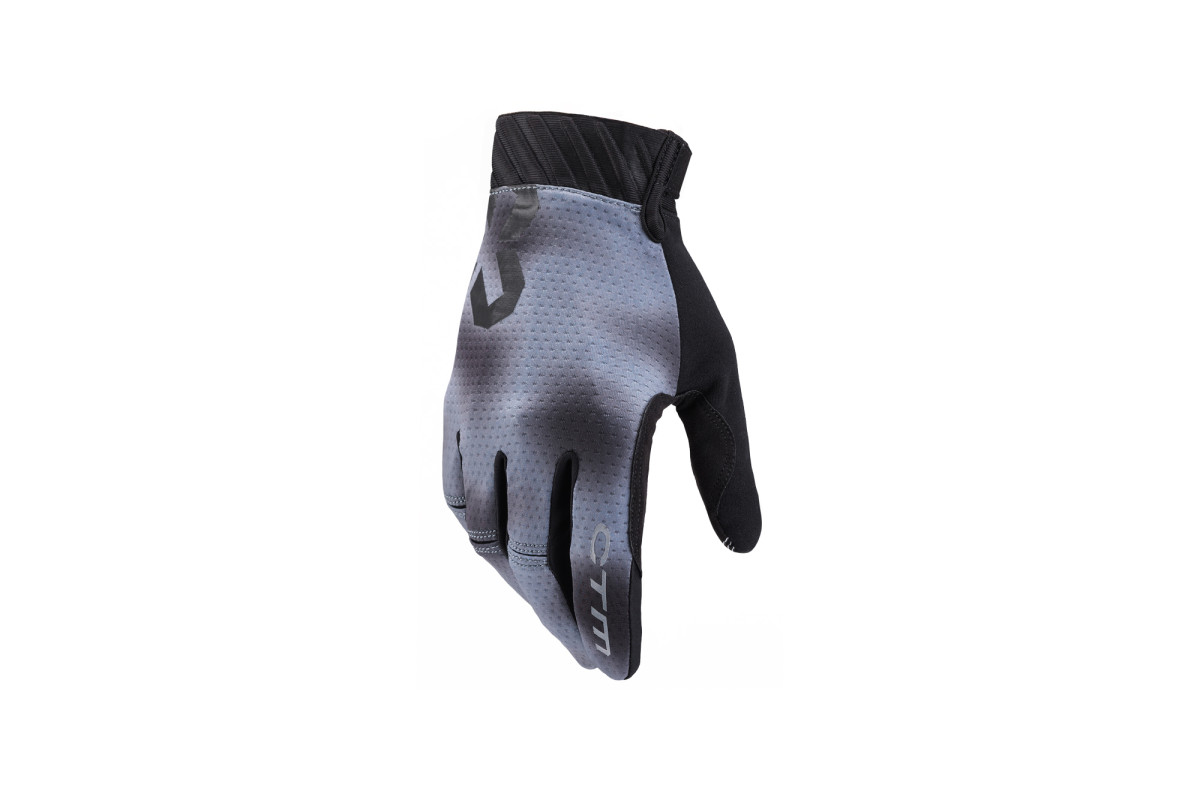 Rukavice CTM Pathyst dlhe, velcro, S, mramorové