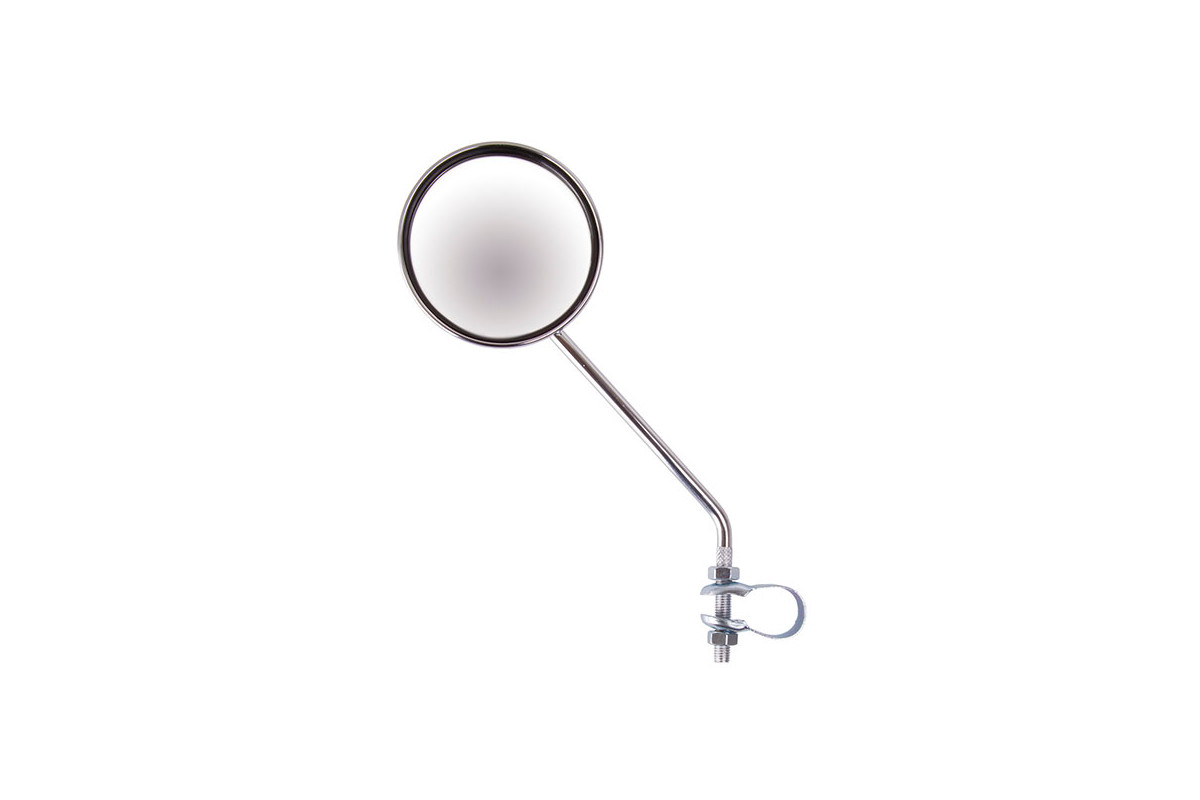 Zrkadlo okrúhle,chromové