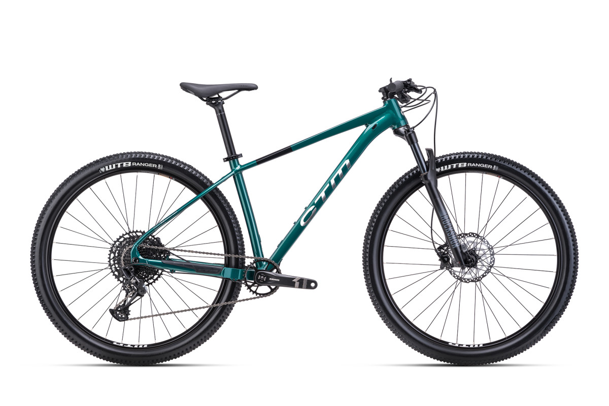 RASCAL 1.0 - tmavozelená / striebornochrómová L