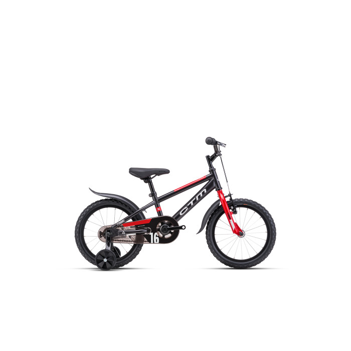 TOMMY - matná čierna / červená 8