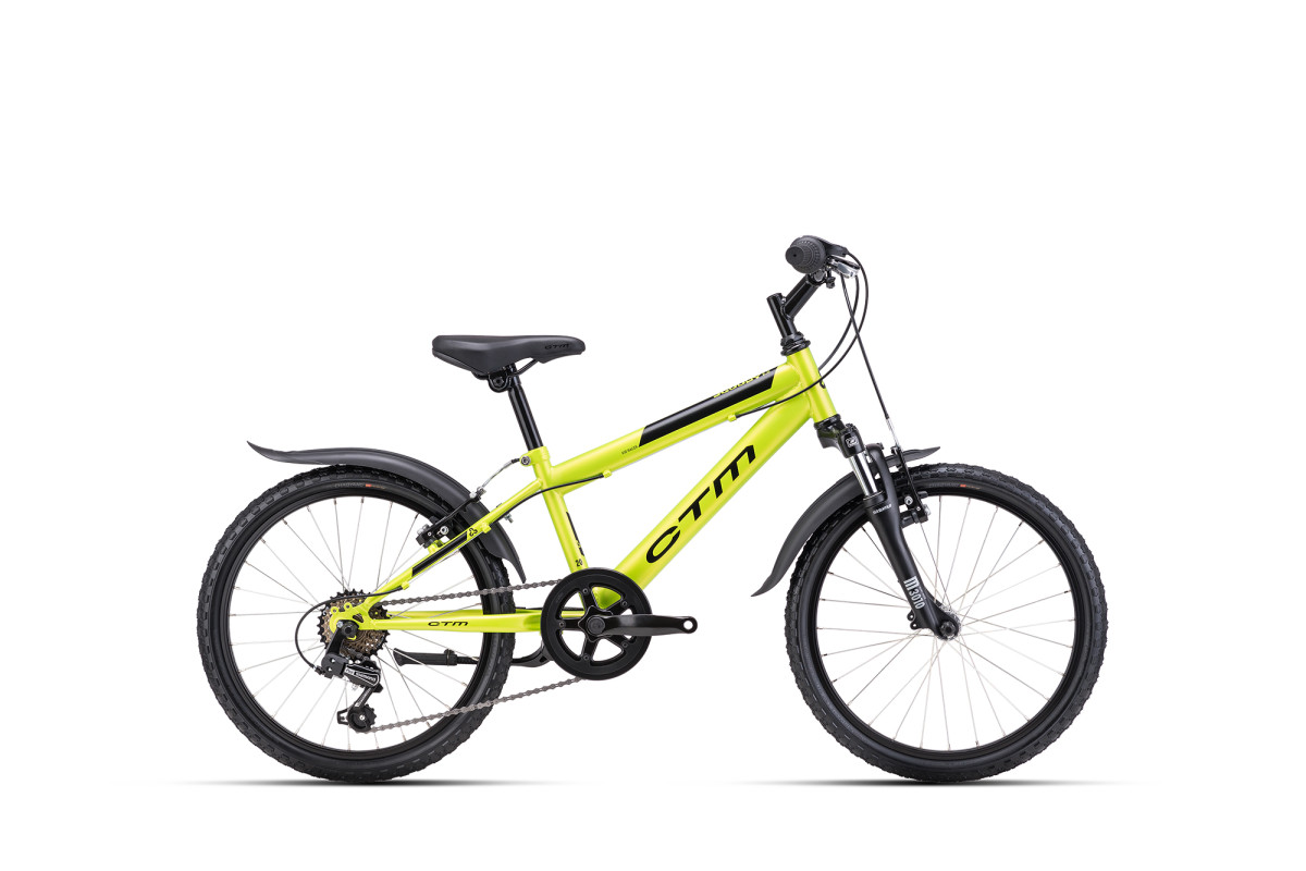 SCOOBY 2.0 - matná limetková / čierna 11