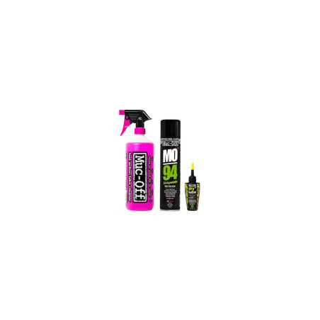 Sada Muc-Off Wash, Protect and Lube Kit (Dry Lube version)