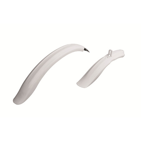 Blatníky detské Maggie, 20'' biele, set