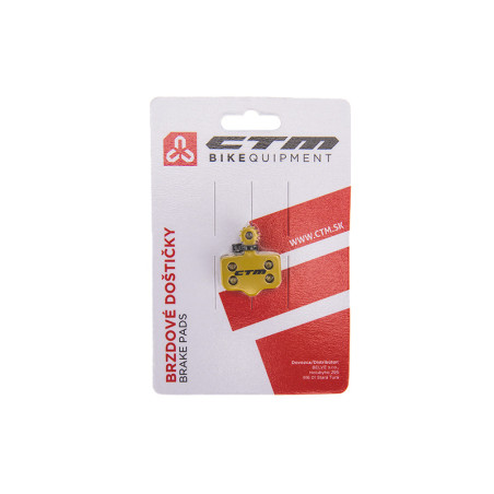 Brzdové doštičky CTM S-03, Avid Elixir, SRAM XX/XO, sintered
