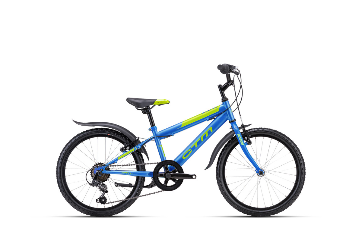 SCOOBY 1.0 - matná modrá perleť / zelená 11"