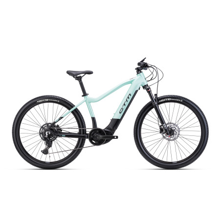 RUBY Pro 27,5" - matná čierna / tyrkysová perleť L (18")