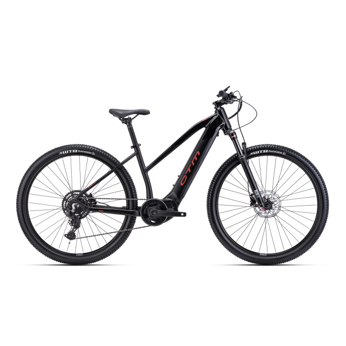 RUBY X Pro 29" - matná čierna / lesklá čierna L (18")