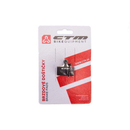 Brzdové doštičky CTM SM-03, Shimano XTR, XT, SLX, FSA semi-metalic