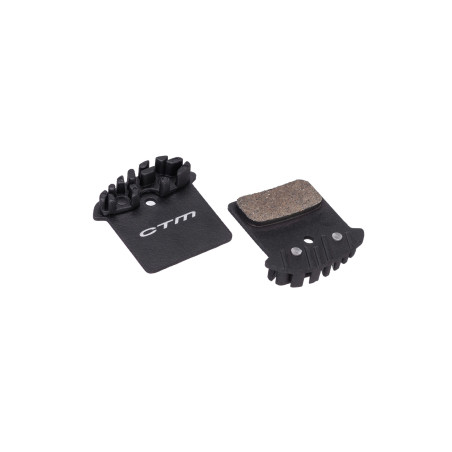 Brzdové doštičky CTM OC-01 s chladičom, Shimano XTR, XT, SLX, FSA, organické