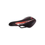 Sedlo CTM detské Foxy, čierne, červený pásik, 16''