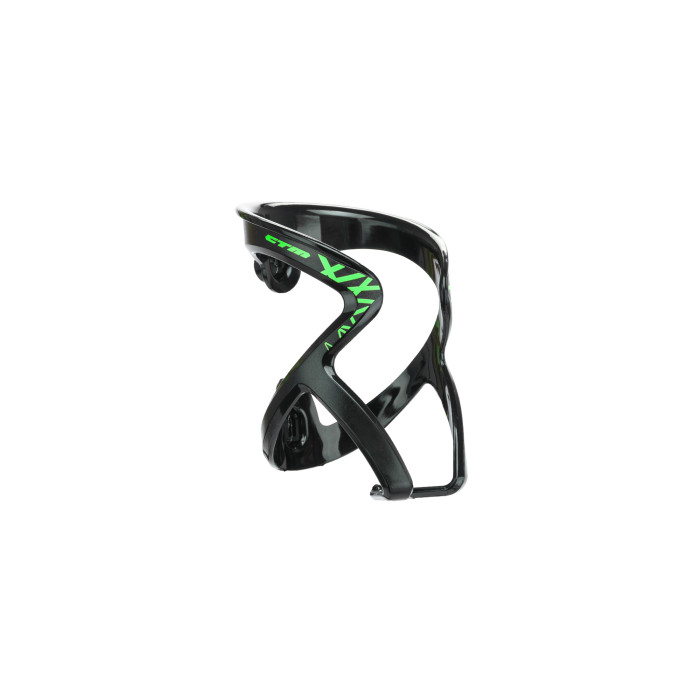 Držiak na fľašky CTM ESVE, čierna/limetková