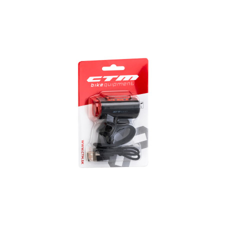Osvetlenie zadné CTM STARCA, 15lm, USB