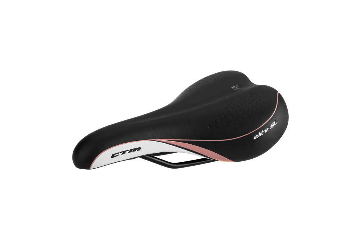 Sedlo CTM Elite, čierna/púdrová
