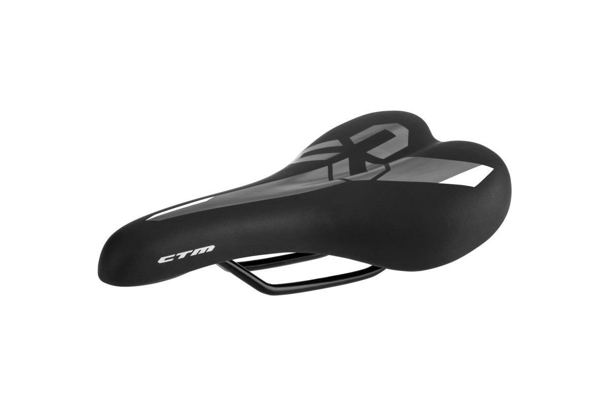 Sedlo CTM Twister, čierna/biela