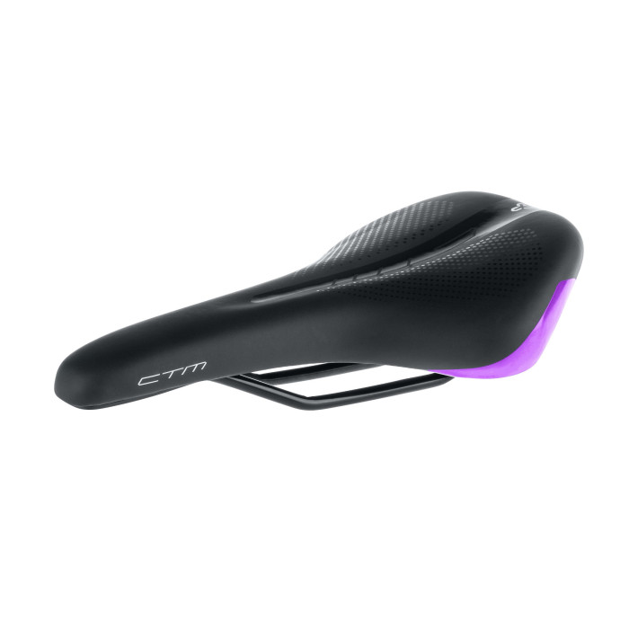 Sedlo CTM Charisma, čierna/fialová