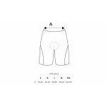 Nohavice CTM, SNUG, bez trakov, červený pásik, S