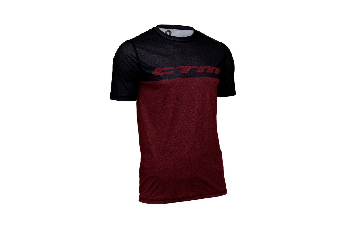 Dres CTM 2017 TECH TEE, tehlová/šedá, S