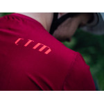 Technické tričko CTM Bruiser, červené, XL